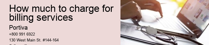 how much to charge for billing services
